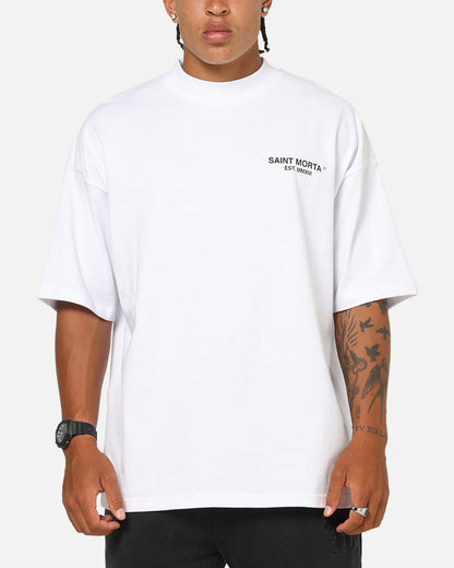 Saint Morta Departed Boxy T-Shirt White