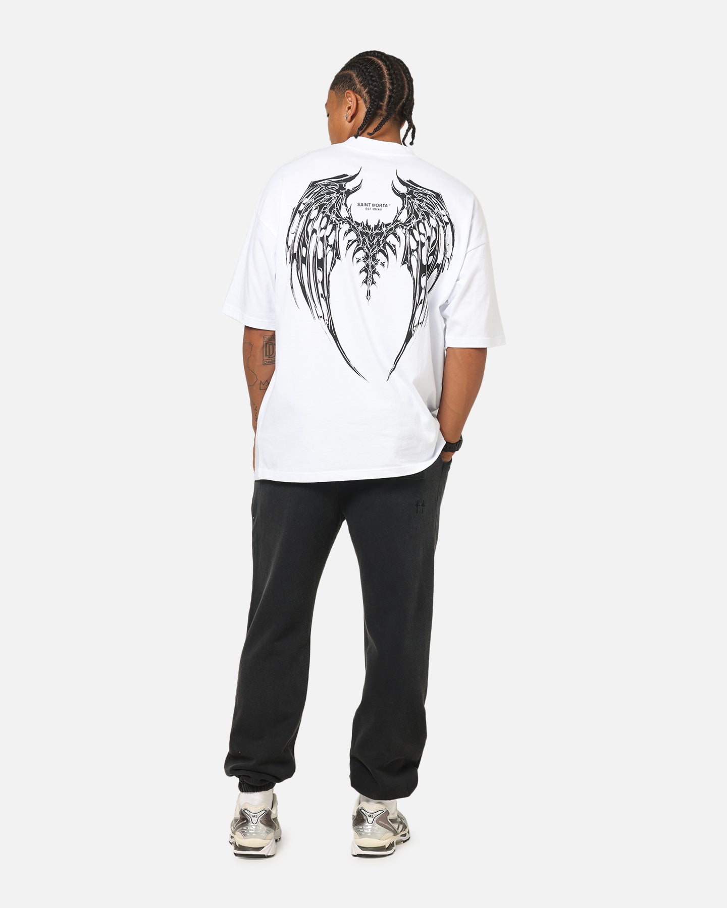 Saint Morta Departed Boxy T-Shirt White