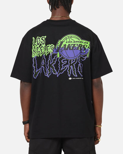 New Era Los Angeles Lakers Drip T-Shirt Black