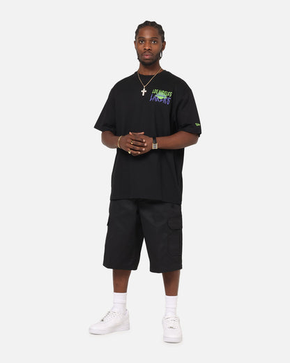 New Era Los Angeles Lakers Drip T-Shirt Black