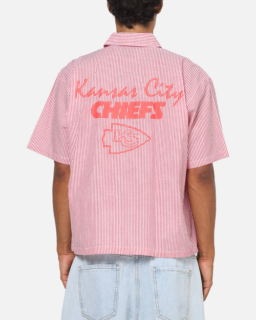 Majestic Athletic Kansas City Chiefs Graphic Boxy Shirt White/Red