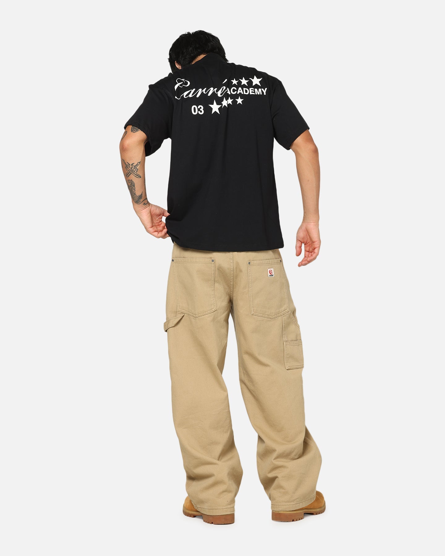 Carre Star Academy T-Shirt Black