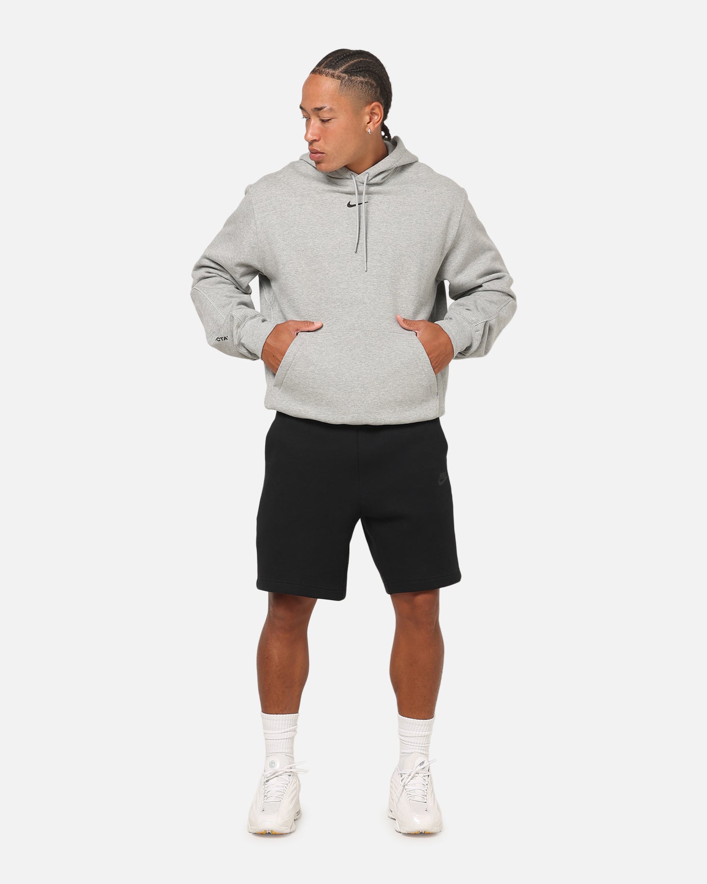 Nike Nocta Fleece Hoodie Dark Grey Heather