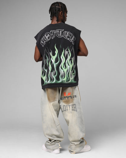 Loiter Inferno Muscle T-Shirt Black