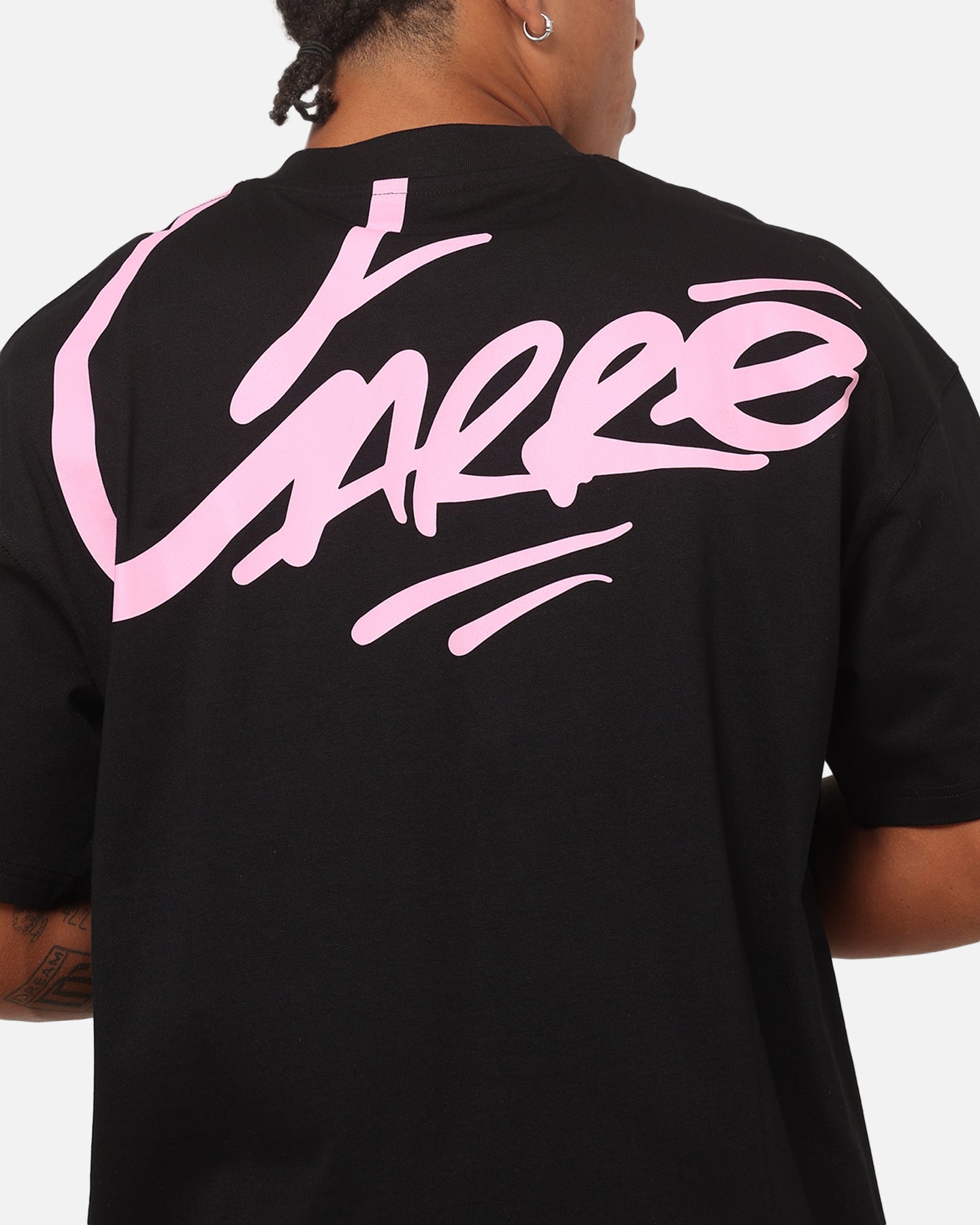 Carre Graffiti T-Shirt Black/Pink