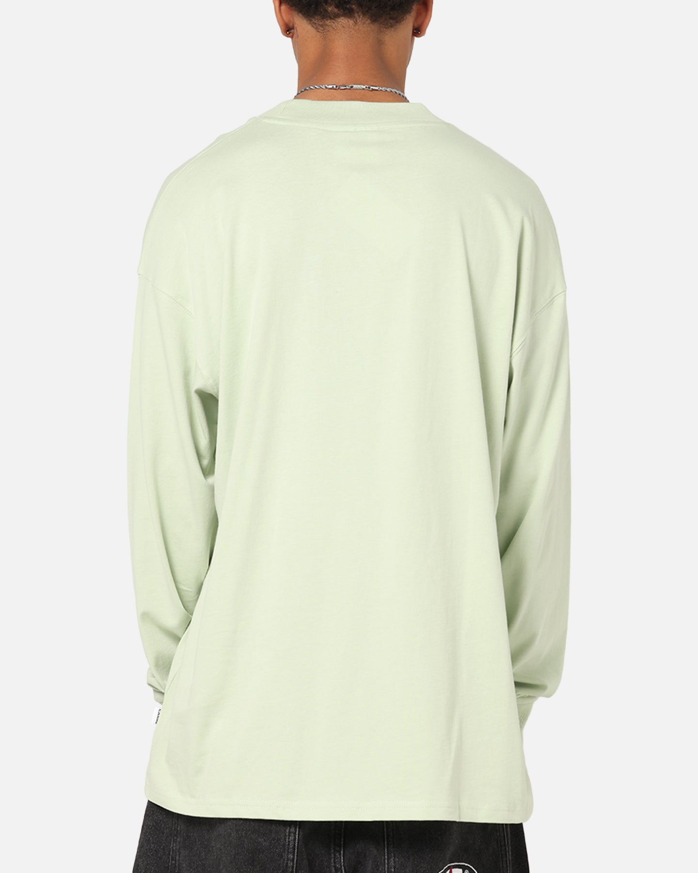 Carre Global Oversized Long Sleeve T-Shirt Sage