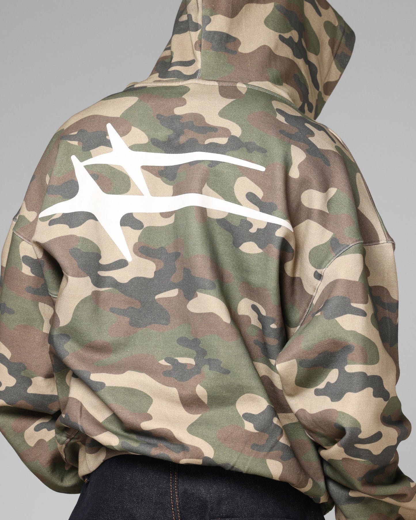 Loiter Hybrid Premium Hoodie Camo