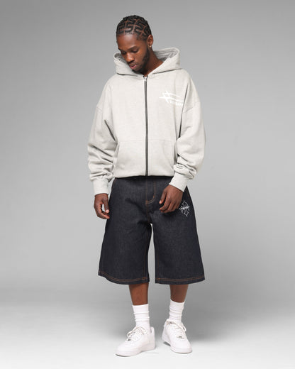 Loiter Hybrid Premium Hoodie Grey