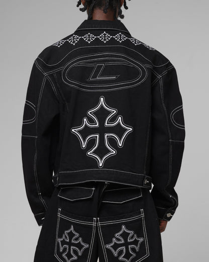Loiter Daytona Denim Jacket Black