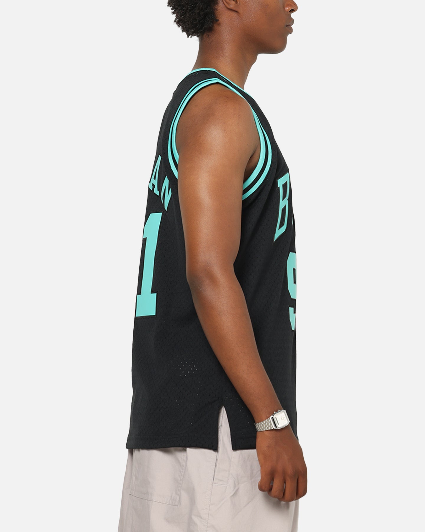 Mitchell & Ness Chicago Bulls Dennis Rodman 'Cool Blue' Swing Jersey Black/Blue