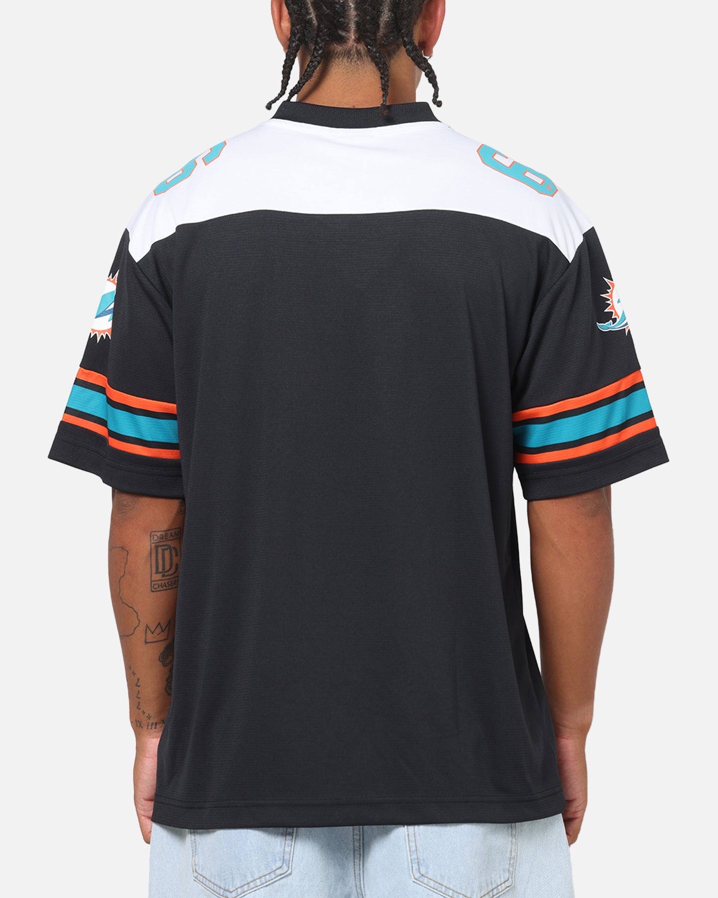 Majestic Athletic Miami Dolphins Glenver Mesh Oversized T-Shirt Black
