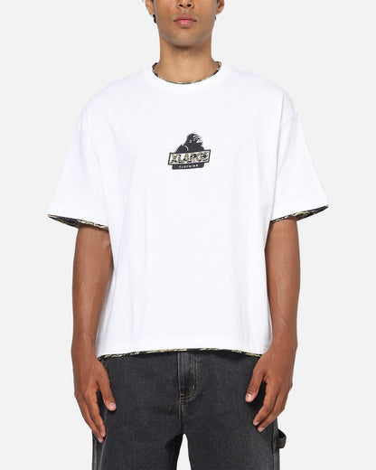 X-Large Double Layer Gorilla Fit T-Shirt White