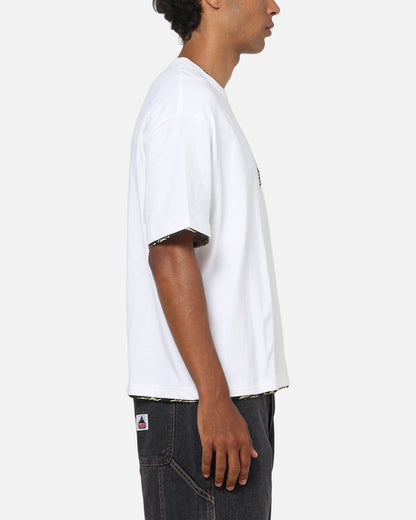 X-Large Double Layer Gorilla Fit T-Shirt White