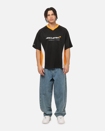 Mitchell & Ness McLaren Oscar Piastri Black Letter Jersey Black/Papaya