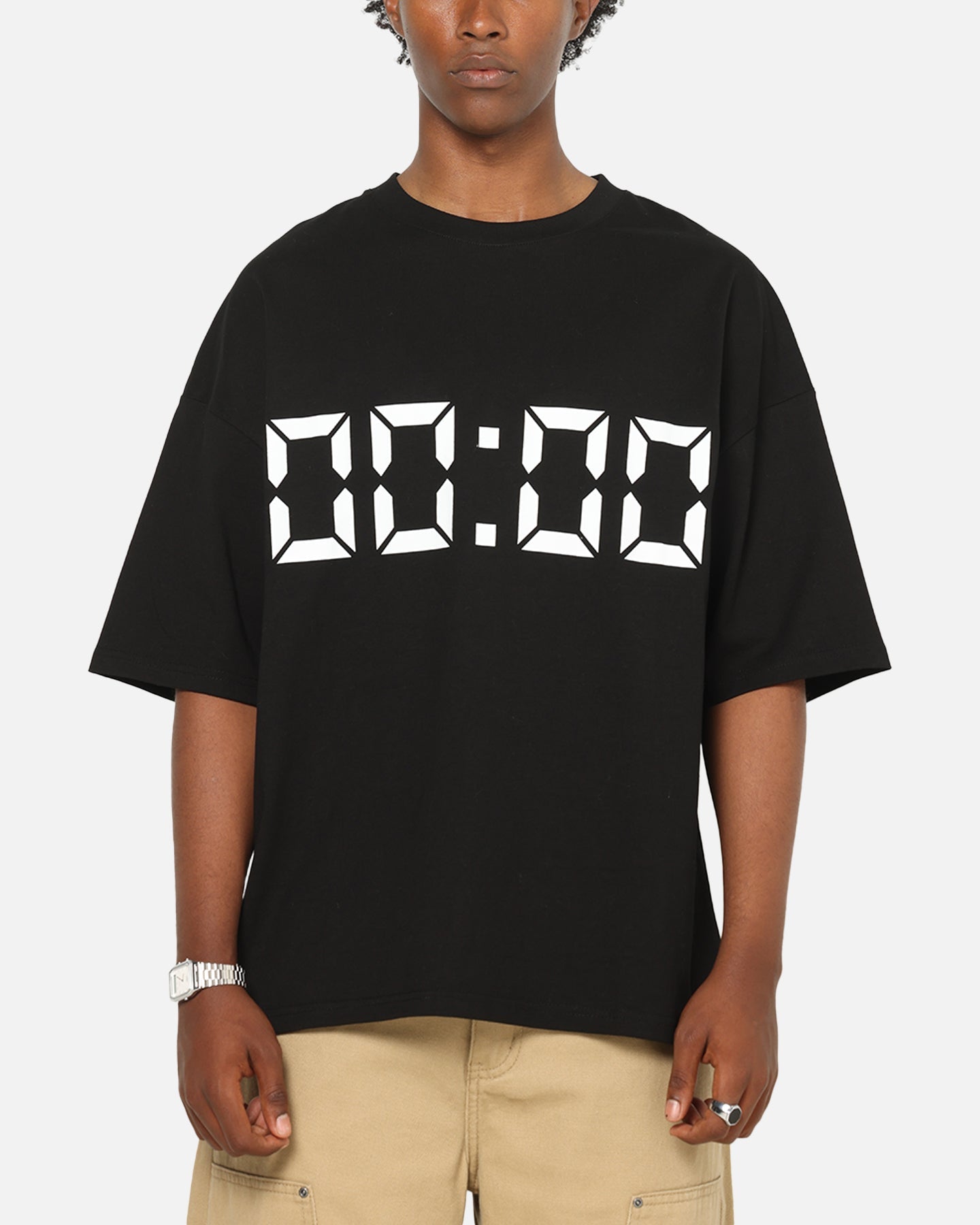 Vouseti Us Against Time T-Shirt Black
