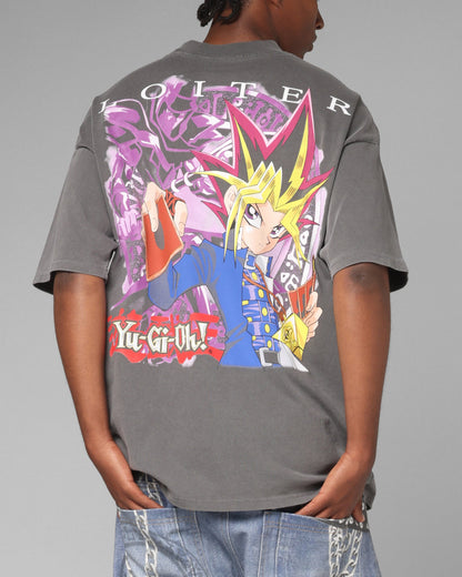 Loiter X Yu-Gi-Oh! Yugi T-Shirt Vintage Black