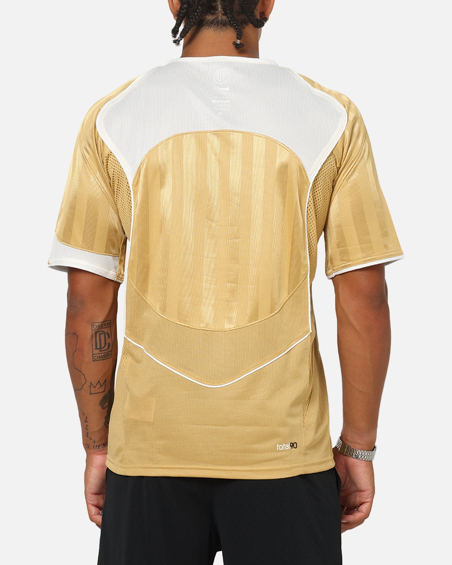 Nike Total 90 Soccer T-Shirt Club Gold/Summit White