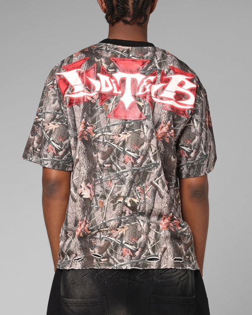 Loiter Holy Fire Premium T-Shirt Real Tree Camo