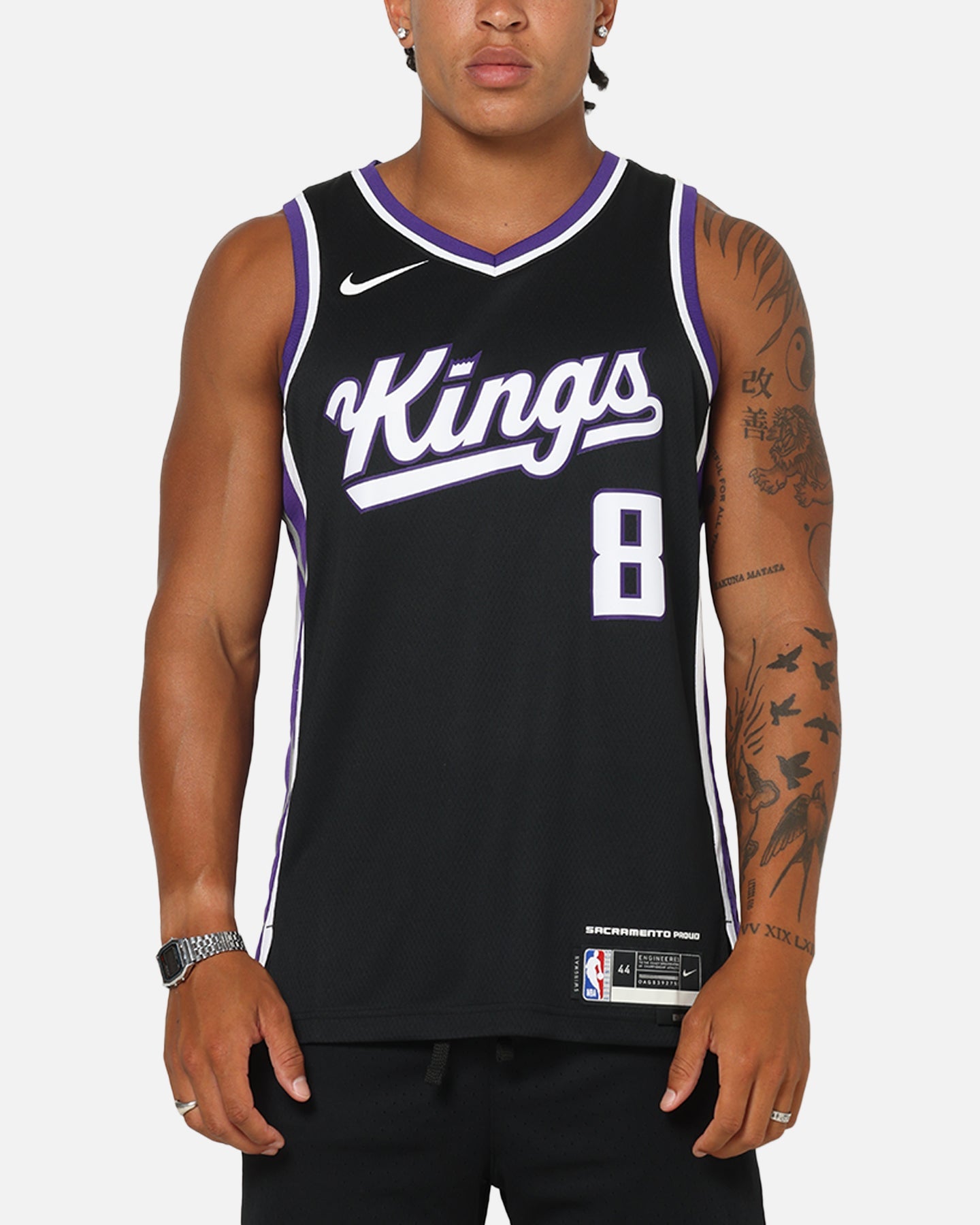 Nike Zach LaVine Sacramento Kings #8 Icon Edition 2023/24 Nike Dri-Fit NBA Swingman Jersey Black