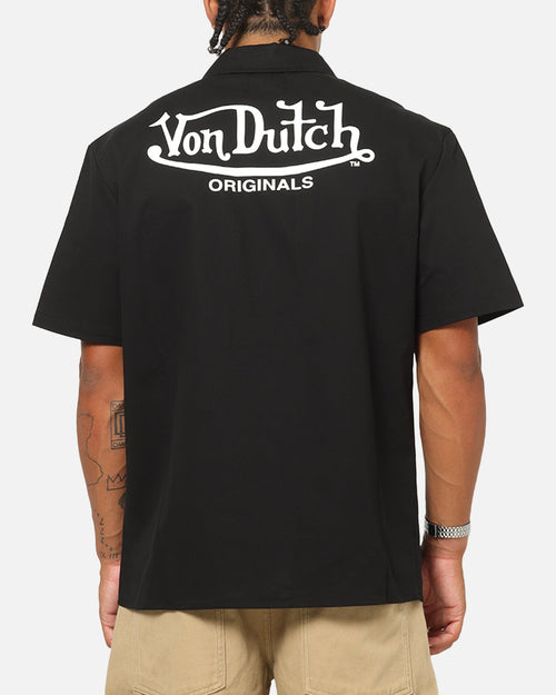 Von Dutch Button Up Shirt Black