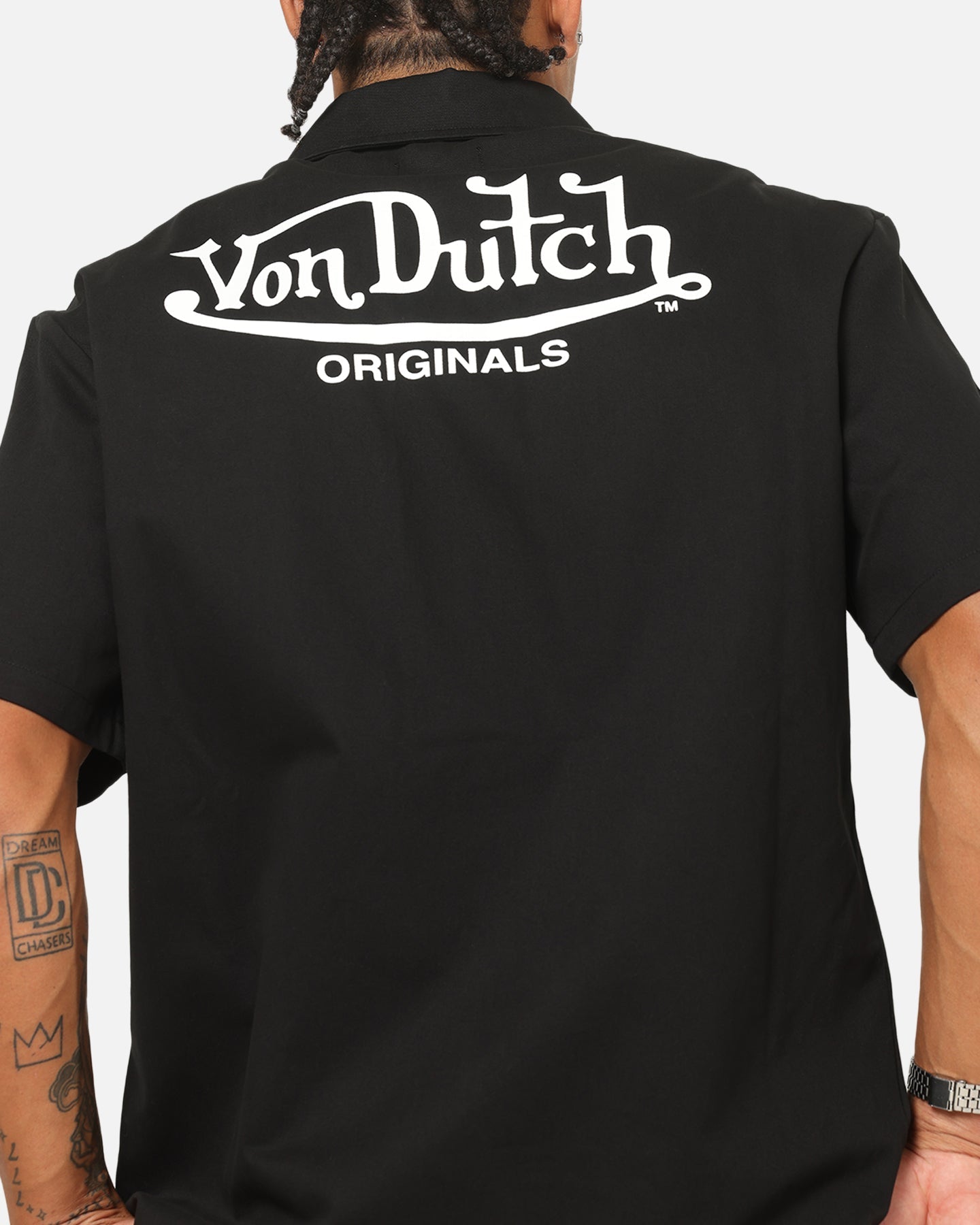 Von Dutch Button Up Shirt Black