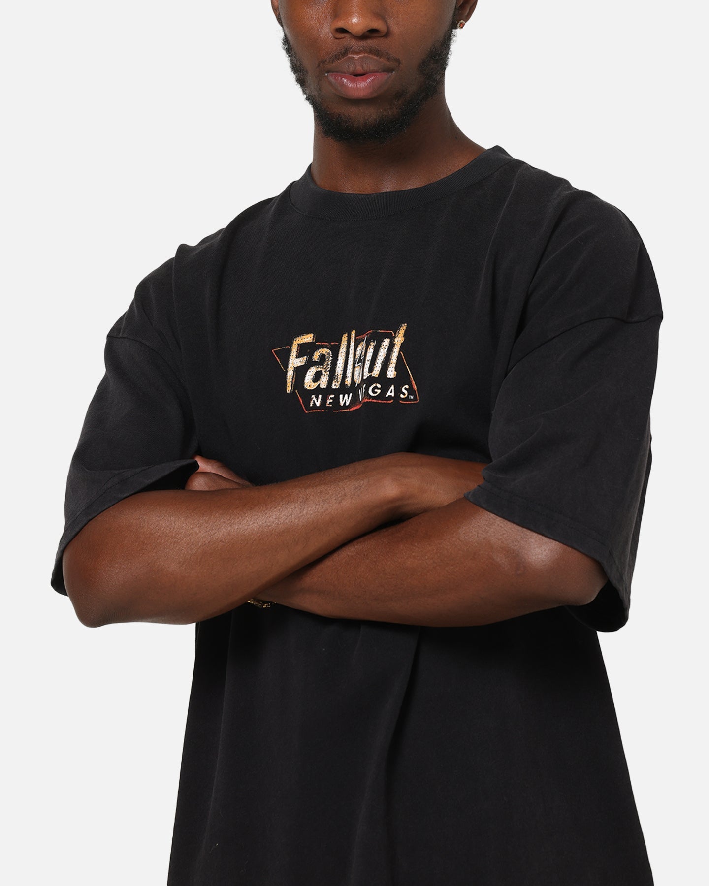 73Studio X Fallout: New Vegas T-Shirt Black Acidwash