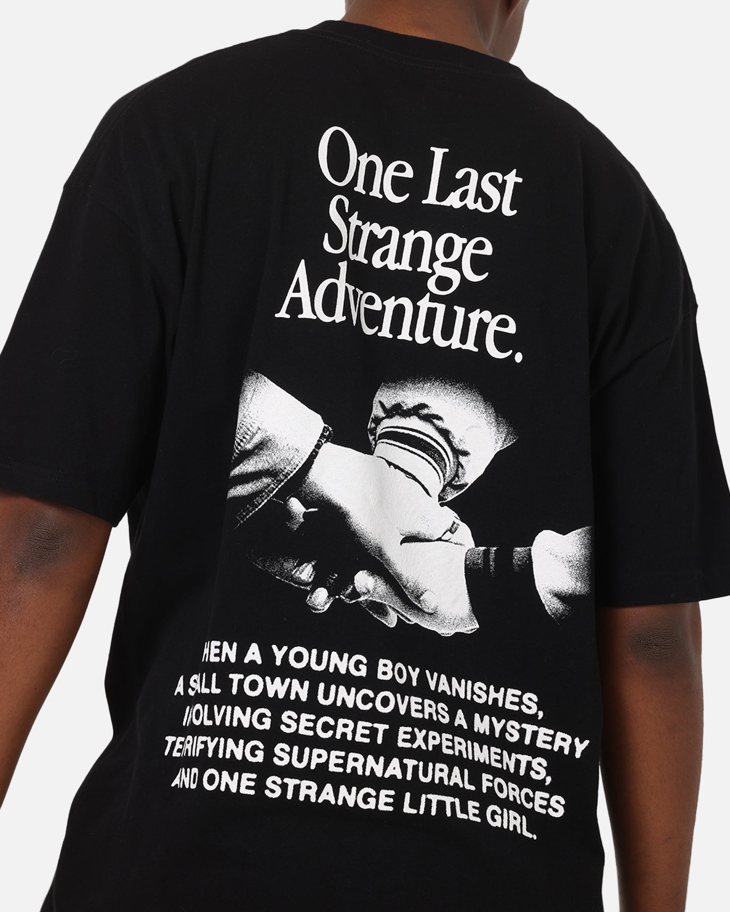 73Studio X Stranger Things One Last Strange Adventure T-Shirt Black