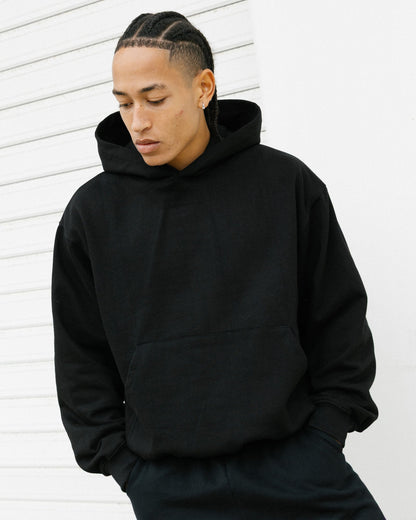 American Thrift Pullover Hoodie Black