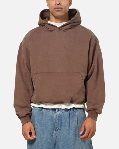 American Thrift Pullover Hoodie Washed Brown