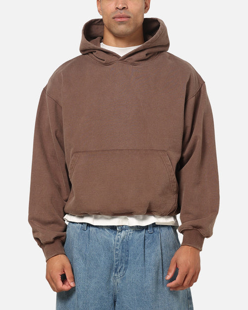 American Thrift Pullover Hoodie Washed Brown