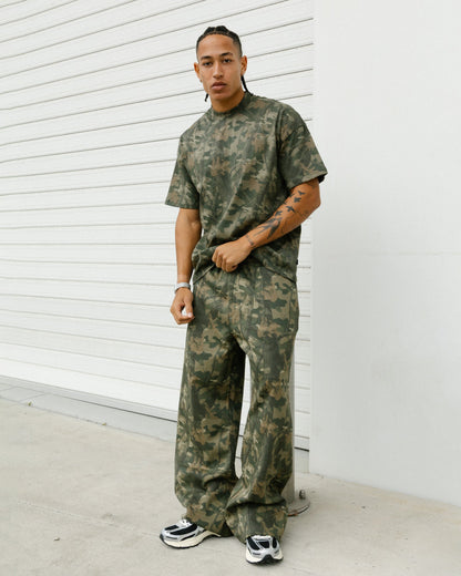 American Thrift Short Sleeve T-Shirt Camo