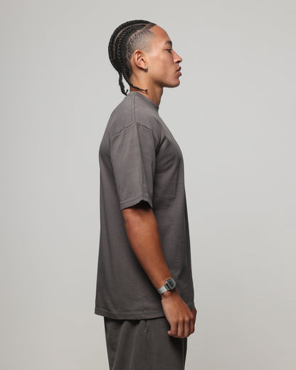 American Thrift Short Sleeve T-Shirt Washed Charcoal