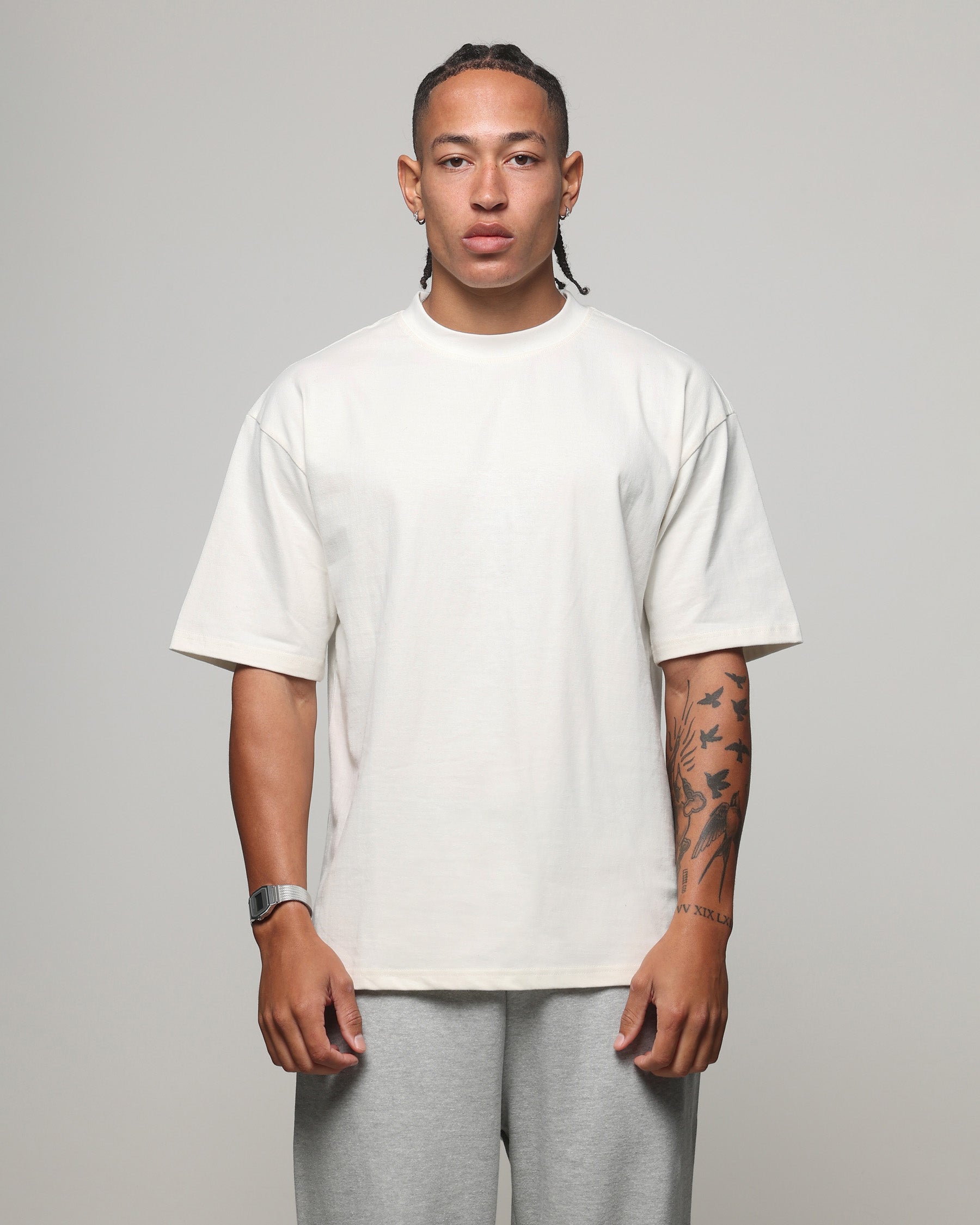 American Thrift Short Sleeve T-Shirt Off White
