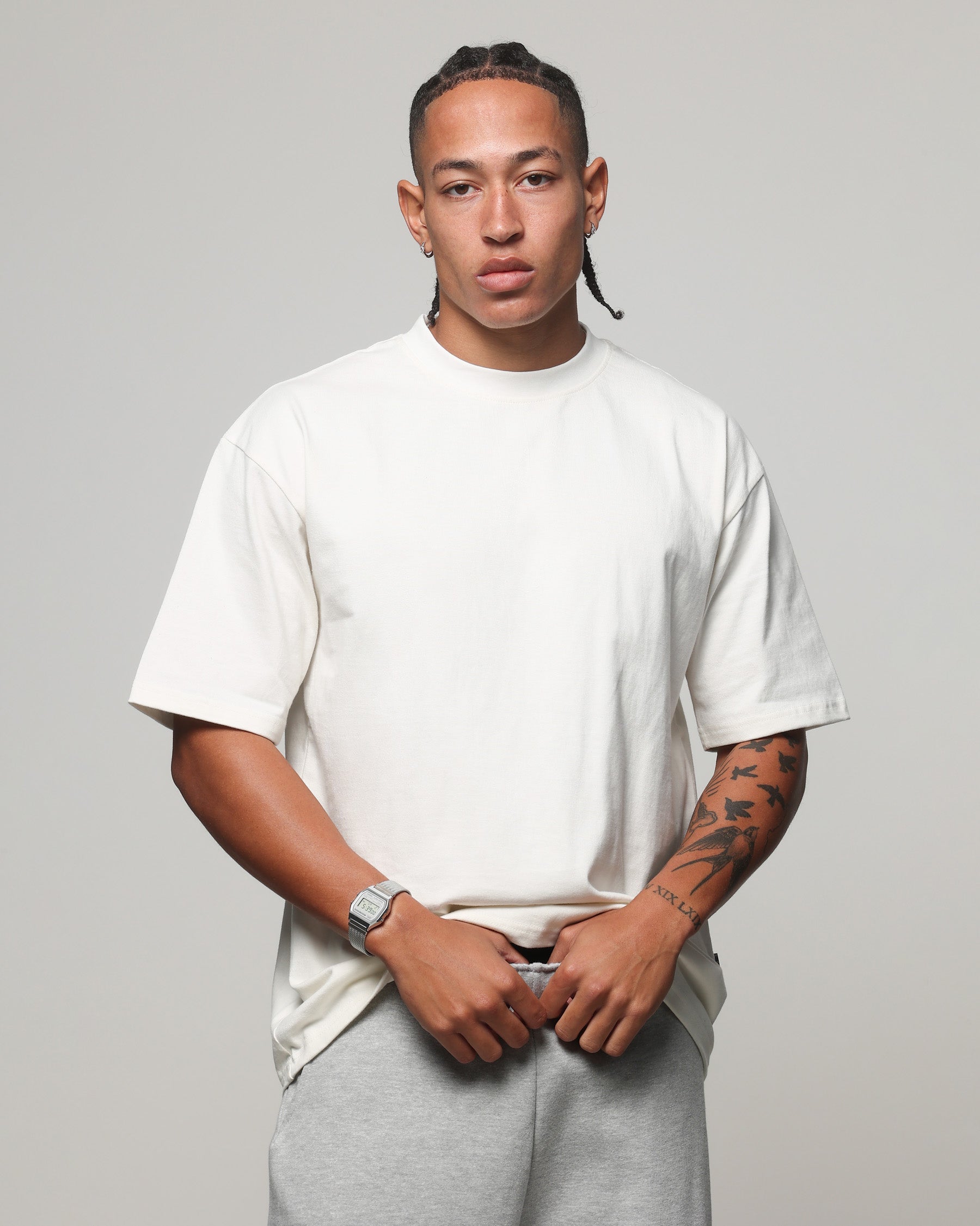 American Thrift Short Sleeve T-Shirt Off White