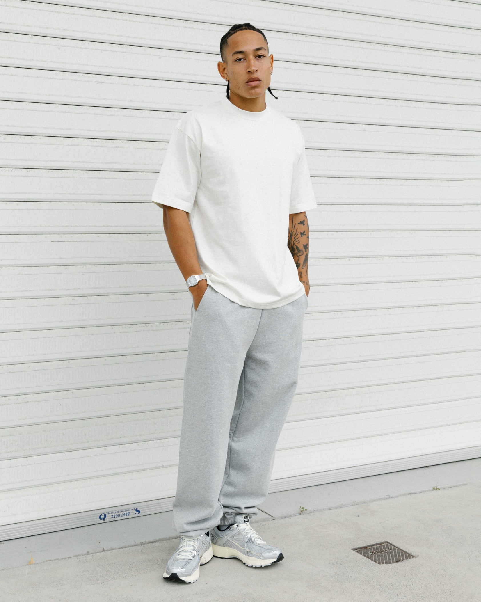 American Thrift Short Sleeve T-Shirt Off White