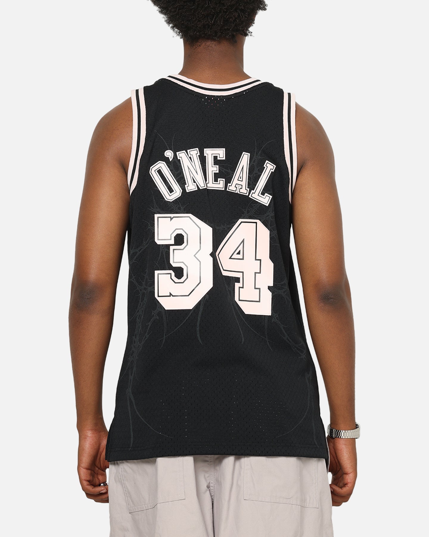 Mitchell & Ness Los Angeles Lakers Shaquille O'Neal 'Cyber' Swing Jersey Black