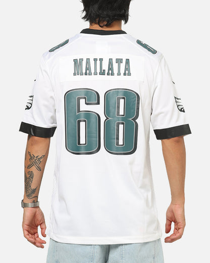 Nike Philadelphia Eagles Jordan Mailata #68 Home Game NFL Jersey White