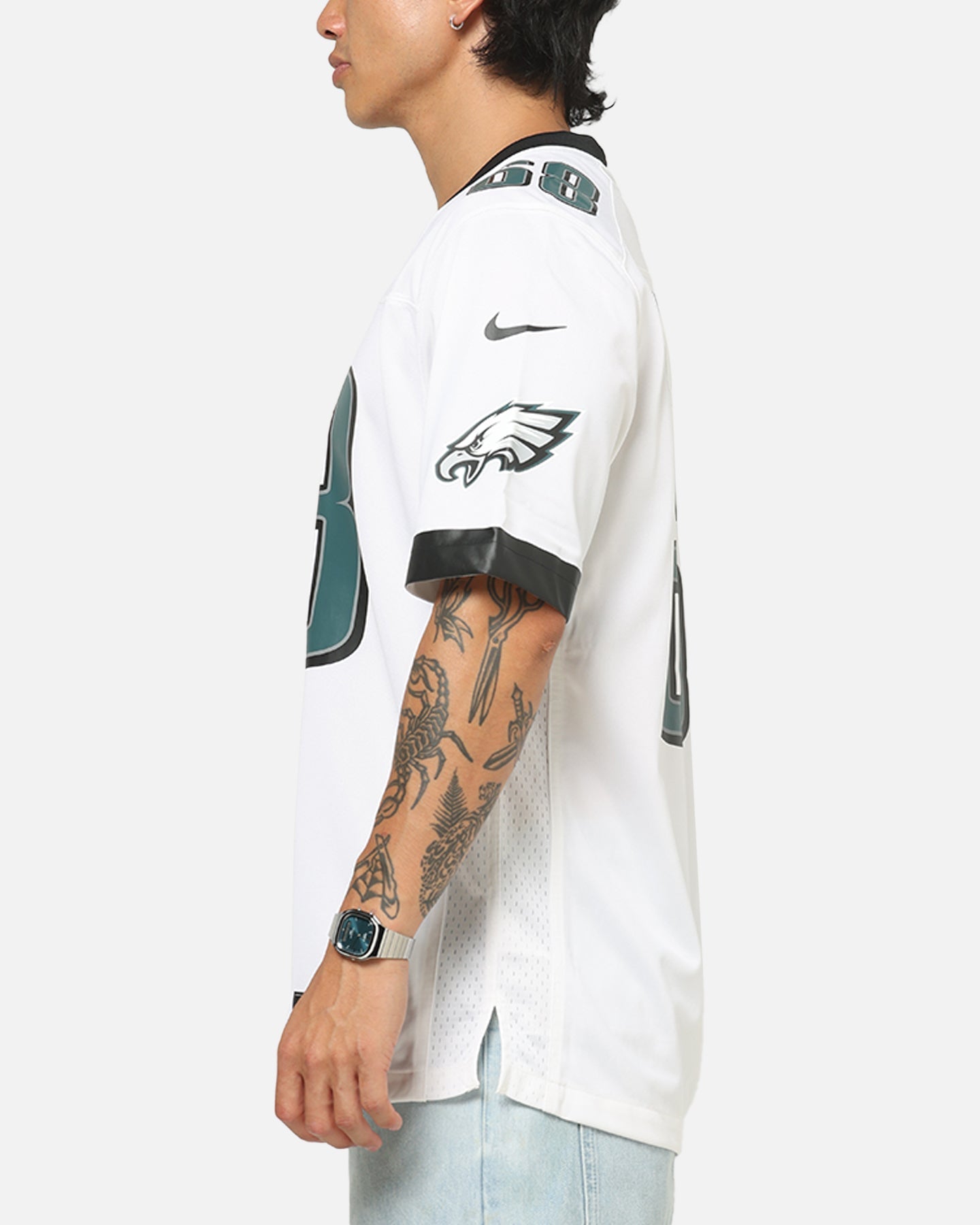 Nike Philadelphia Eagles Jordan Mailata #68 Home Game NFL Jersey White