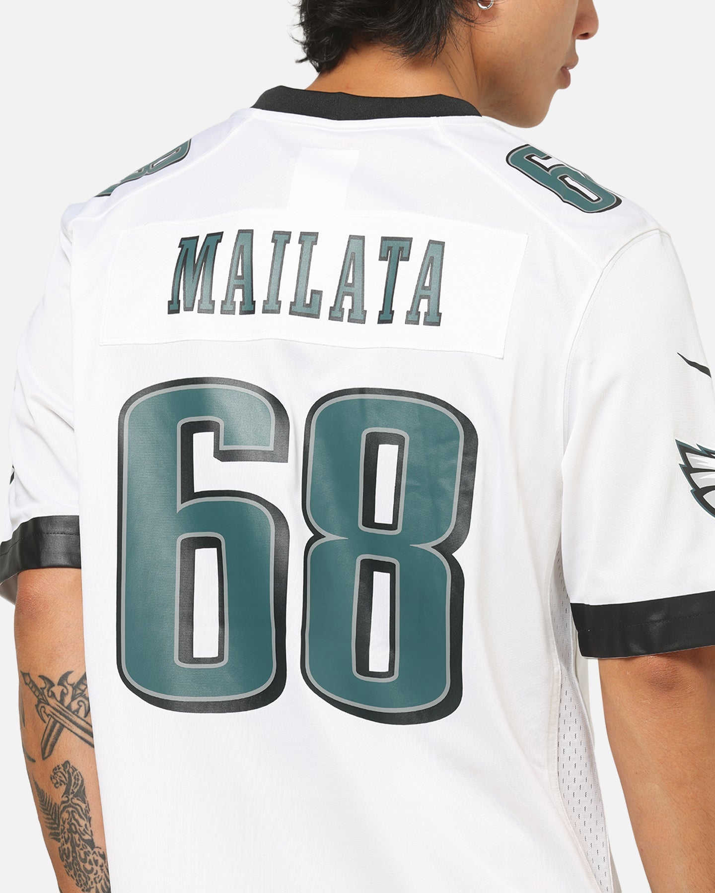 Nike Philadelphia Eagles Jordan Mailata #68 Home Game NFL Jersey White