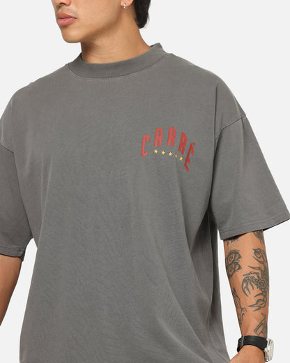 Carre Tiger Glow T-Shirt Washed Charcoal