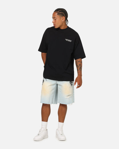 Saint Morta Global Boxy T-Shirt Black