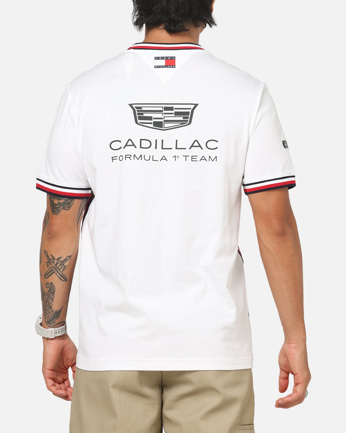 Tommy Hilfiger X Cadillac Formula 1 Team Replica T-Shirt White