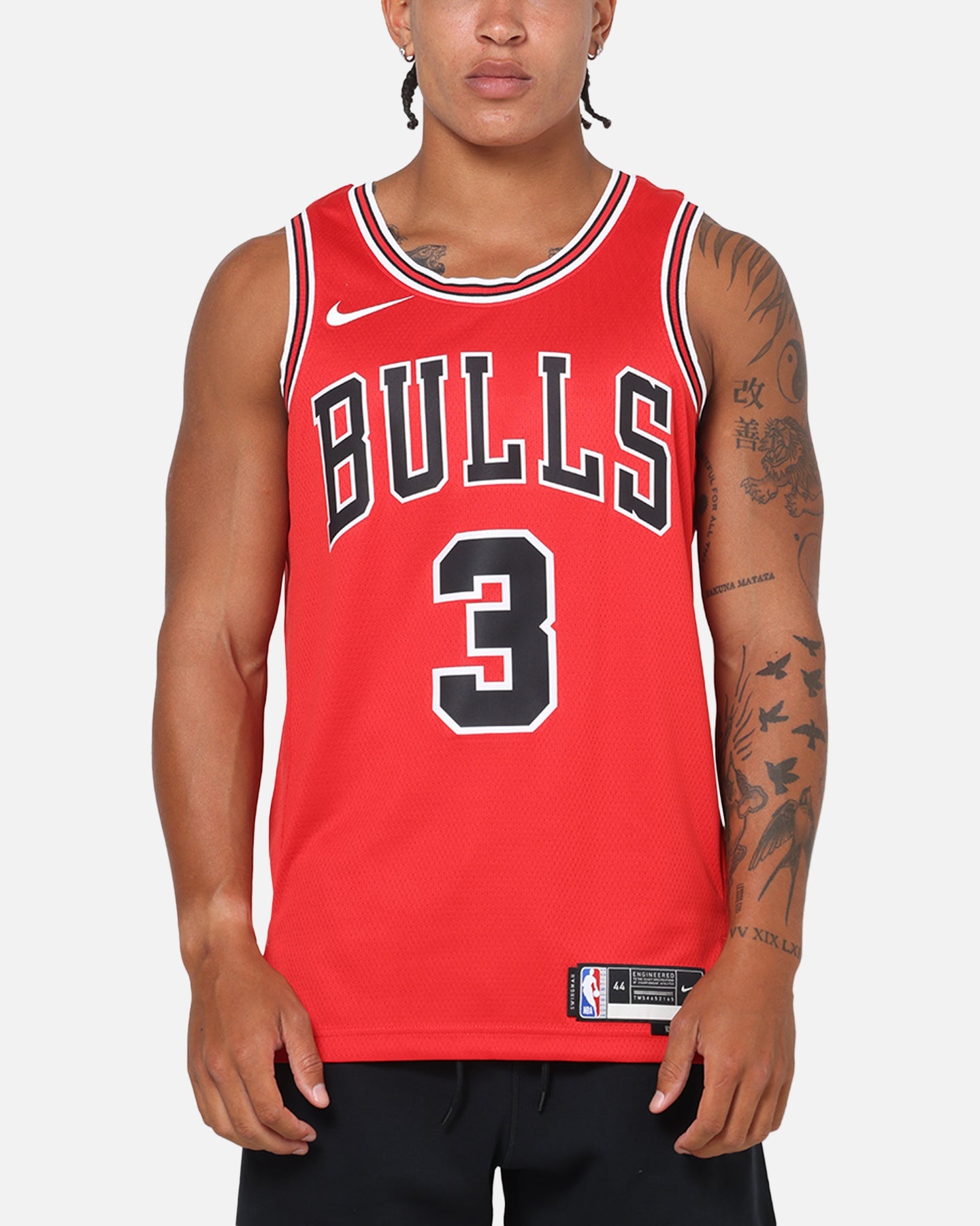 Nike Josh Giddey Chicago Bulls #3 Icon Edition Nike Dri-FIT NBA Swingman Jersey University Red