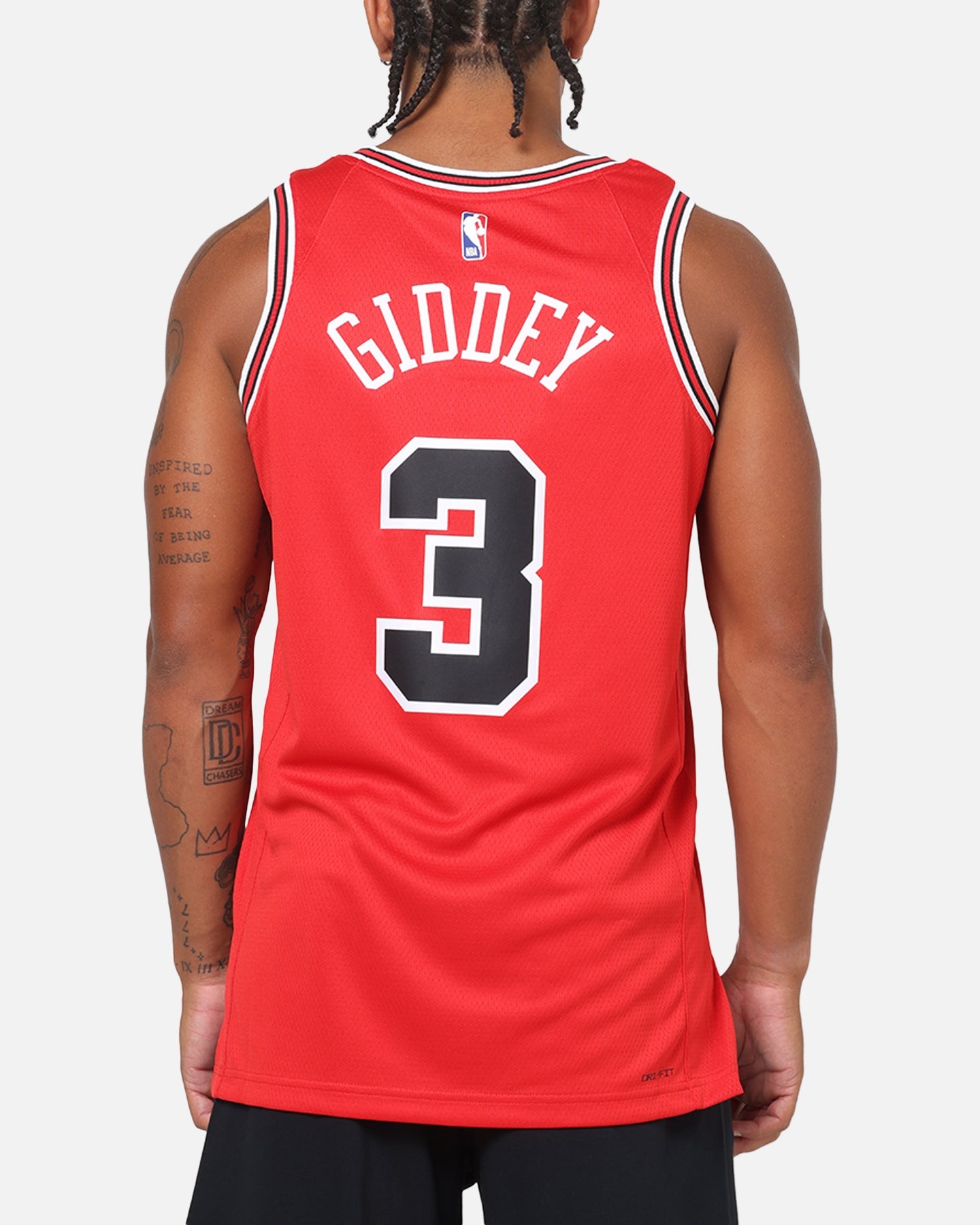 Nike Josh Giddey Chicago Bulls #3 Icon Edition Nike Dri-FIT NBA Swingman Jersey University Red