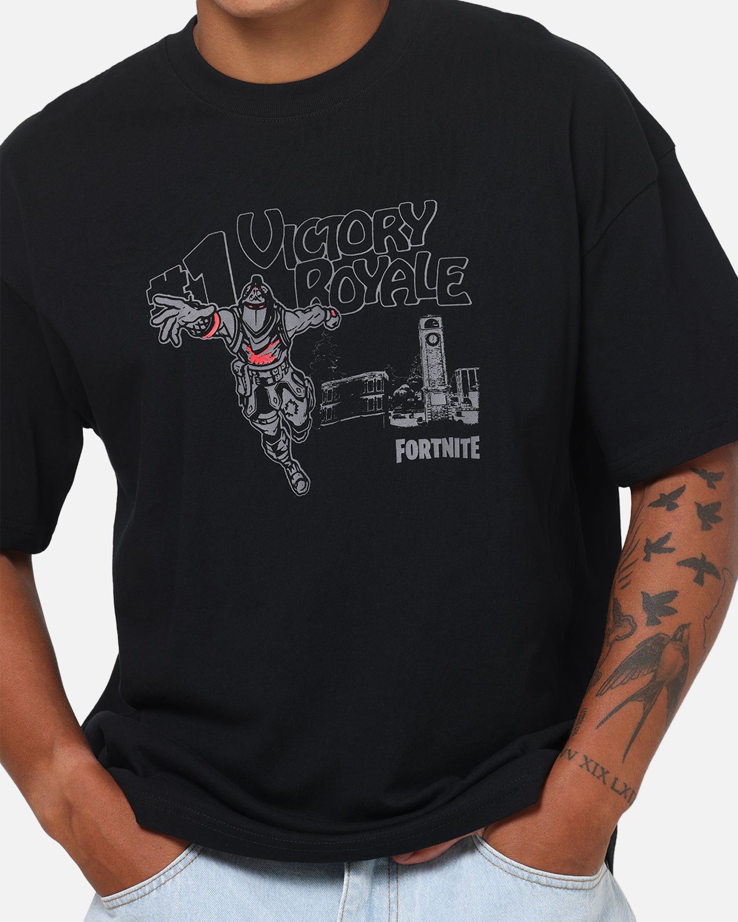 73Studio X Fortnite Victory Royale T-Shirt Black