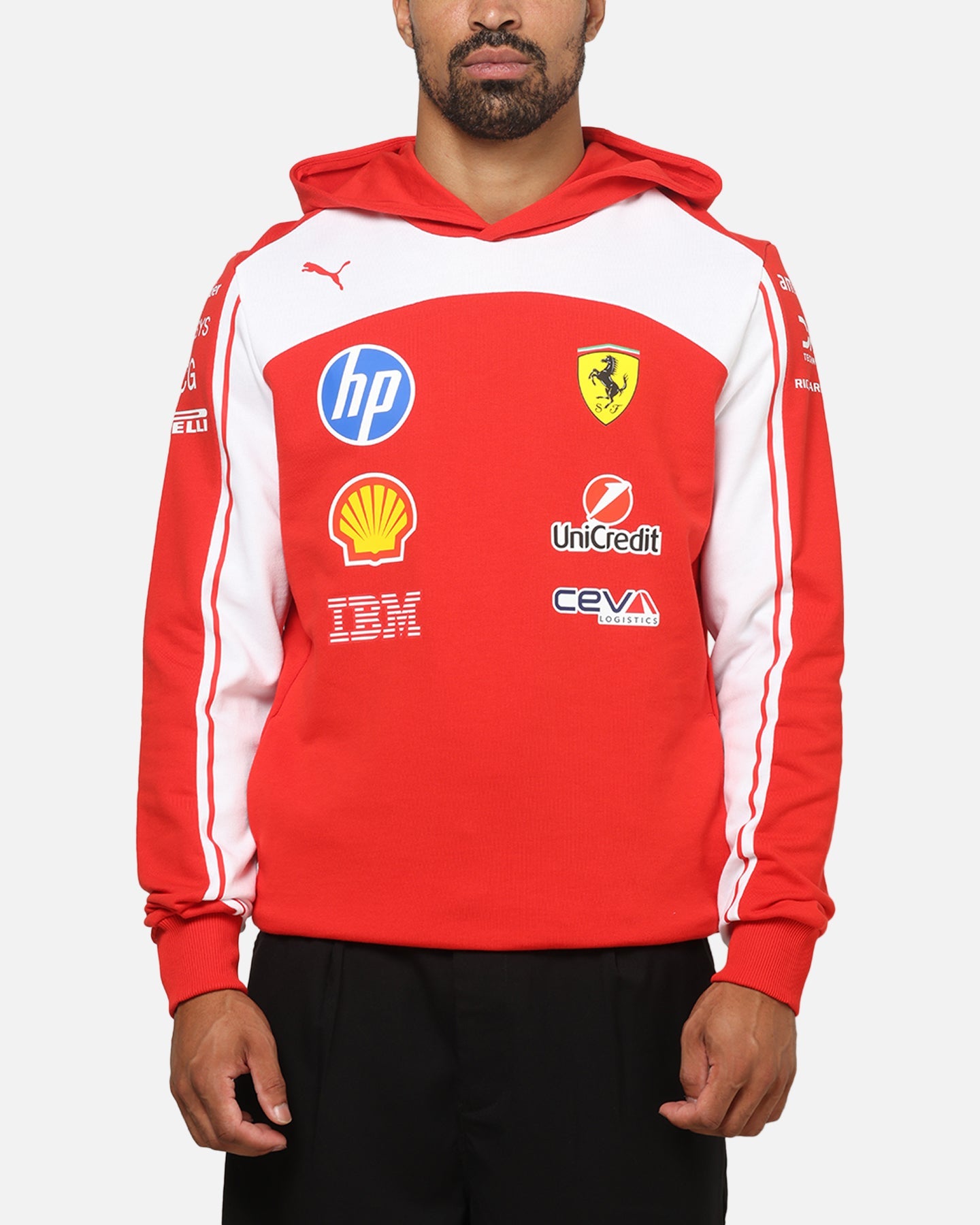 Puma X Scuderia Ferrari Replica Hoodie Red