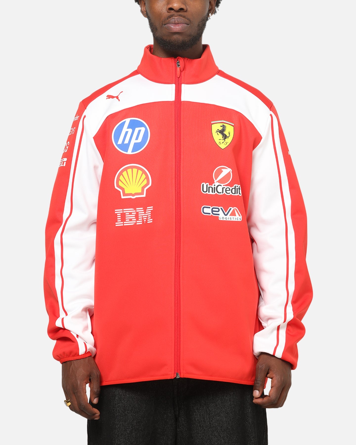 Puma X Scuderia Ferrari Replica Softshell Jacket Red
