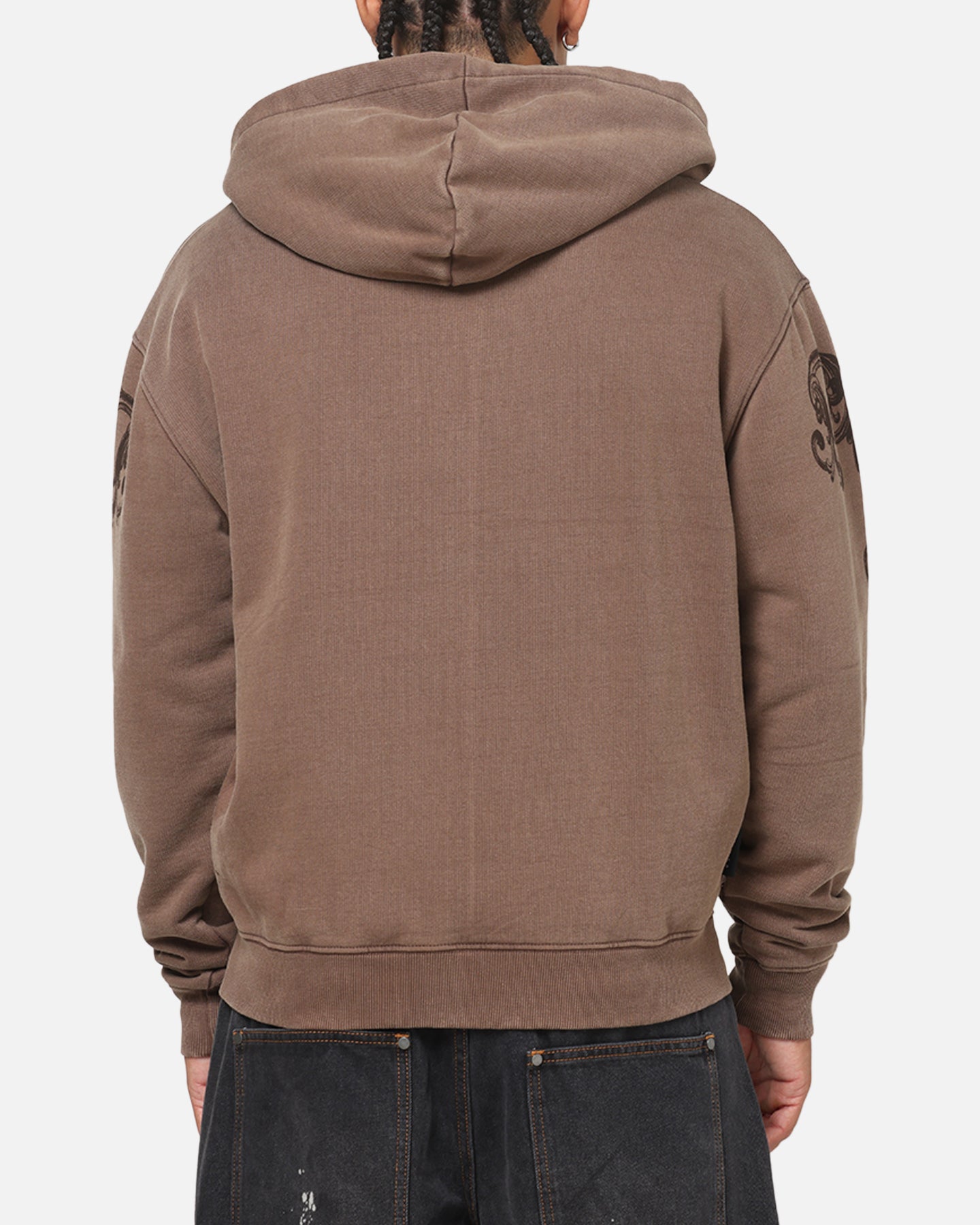 Saint Morta Baroque Zip Hoodie Pigment Washed
