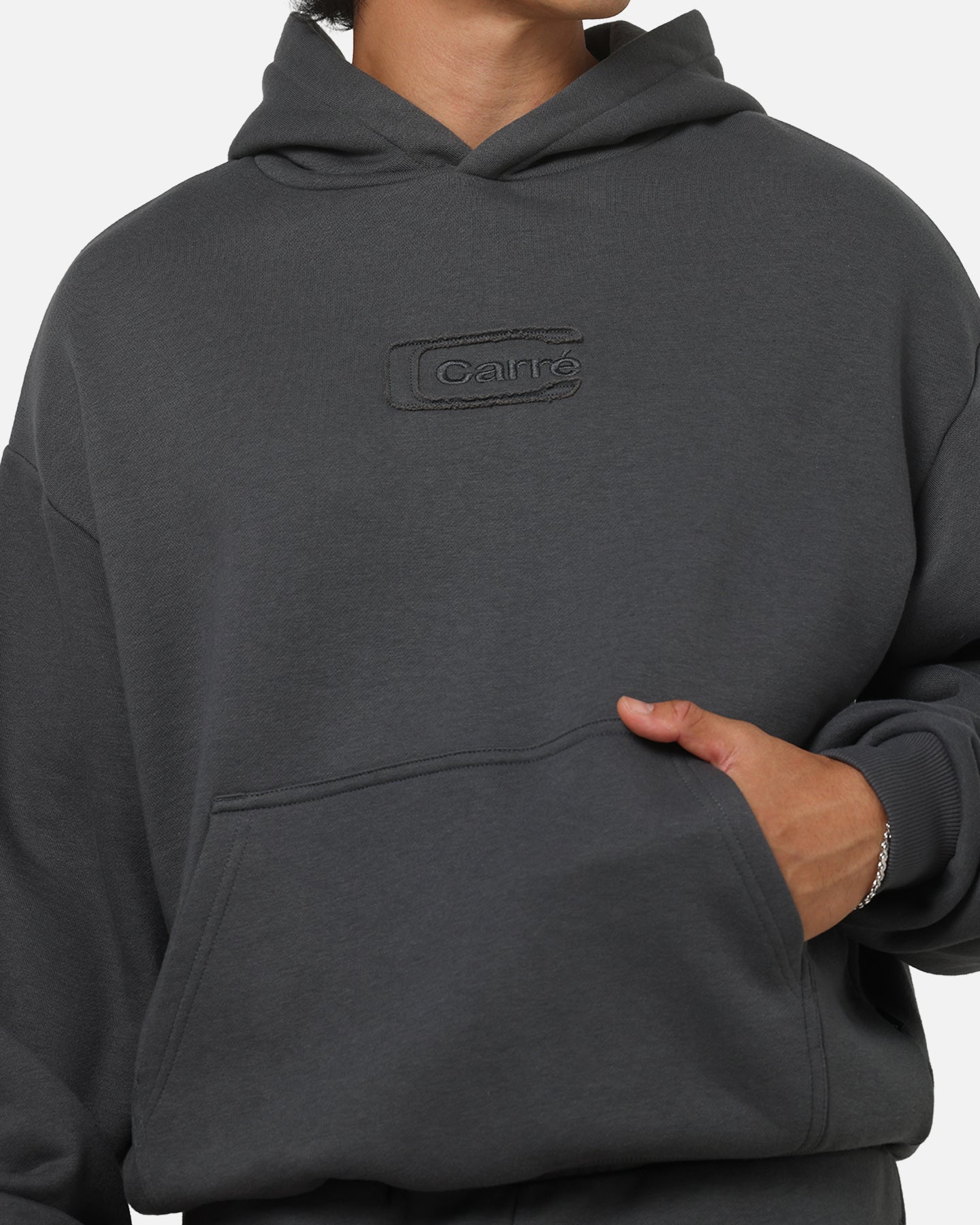 Carre Archive Hoodie Charcoal