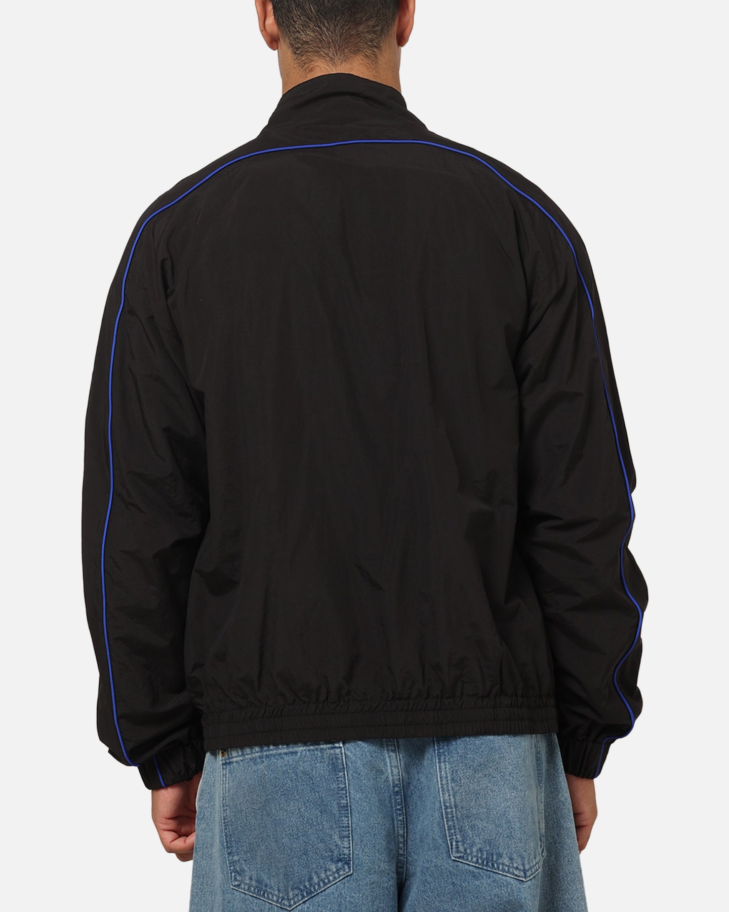 Bleacher Athletic Canterbury-Bankstown Bulldogs NRL Midweight Spray Jacket Black